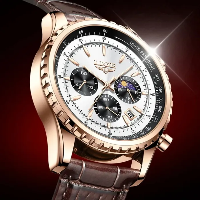 Чоловічий годинник Lige Bomond - зображення 2