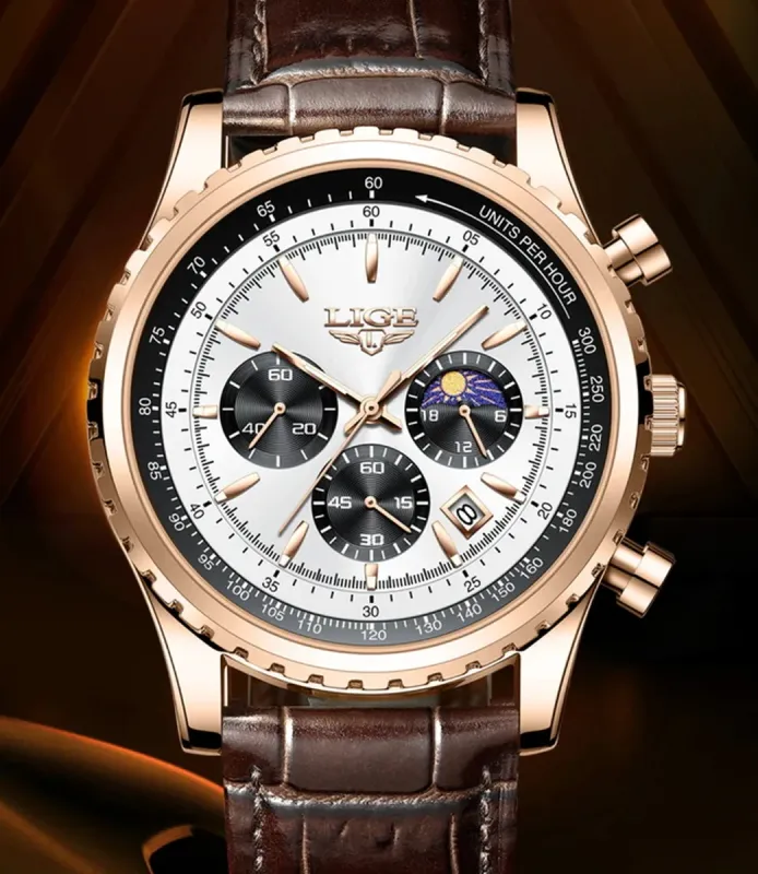 Чоловічий годинник Lige Bomond - зображення 4