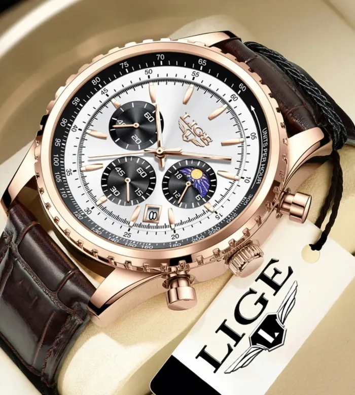 Чоловічий годинник Lige Bomond - зображення 6