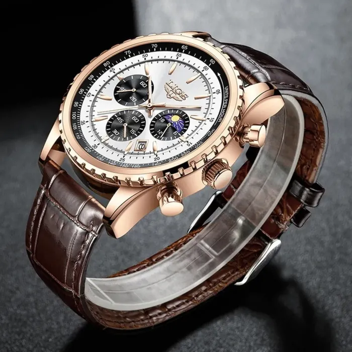 Чоловічий годинник Lige Bomond - зображення 7