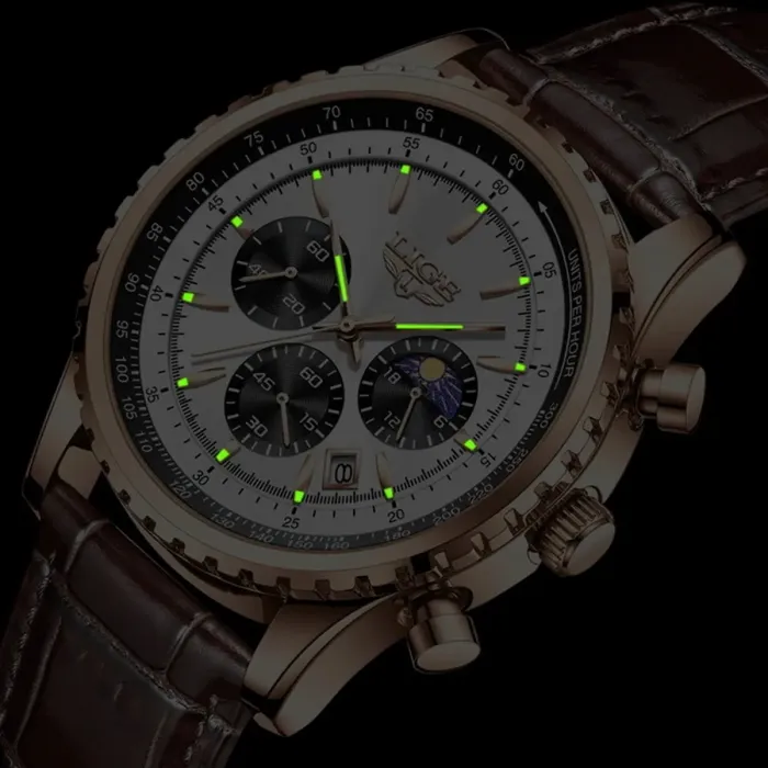 Чоловічий годинник Lige Bomond - зображення 8