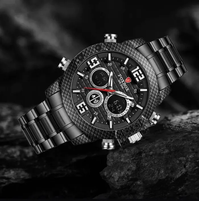 Чоловічий спортивний тактичний годинник Lige FoxBox - зображення 3