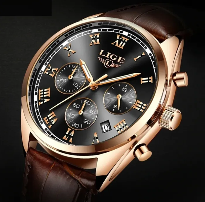 Чоловічі годинники Lige Klaus - зображення 2