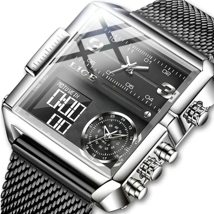 Чоловічі годинники Lige Maxi - зображення 8