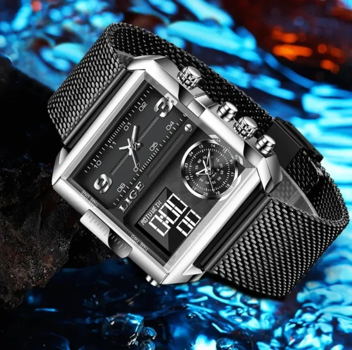 Чоловічі годинники Lige Maxi - зображення 4