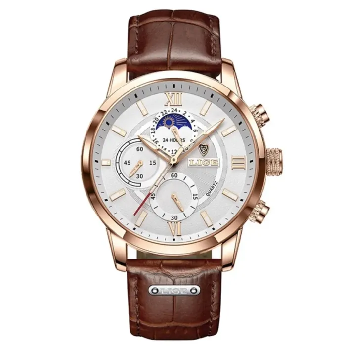 Чоловічі годинники Lige Signature - зображення 3