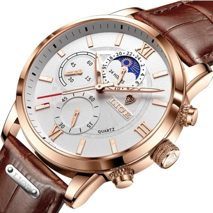 Чоловічі годинники Lige Signature - зображення 1