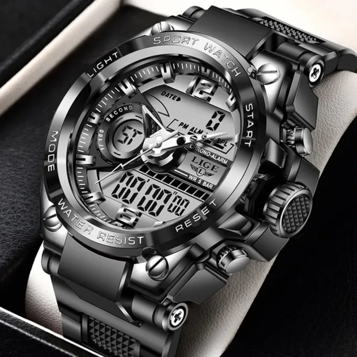 Чоловічі годинники Lige Sport - зображення 1