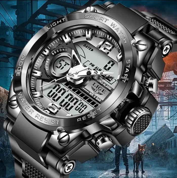 Чоловічі годинники Lige Sport - зображення 5