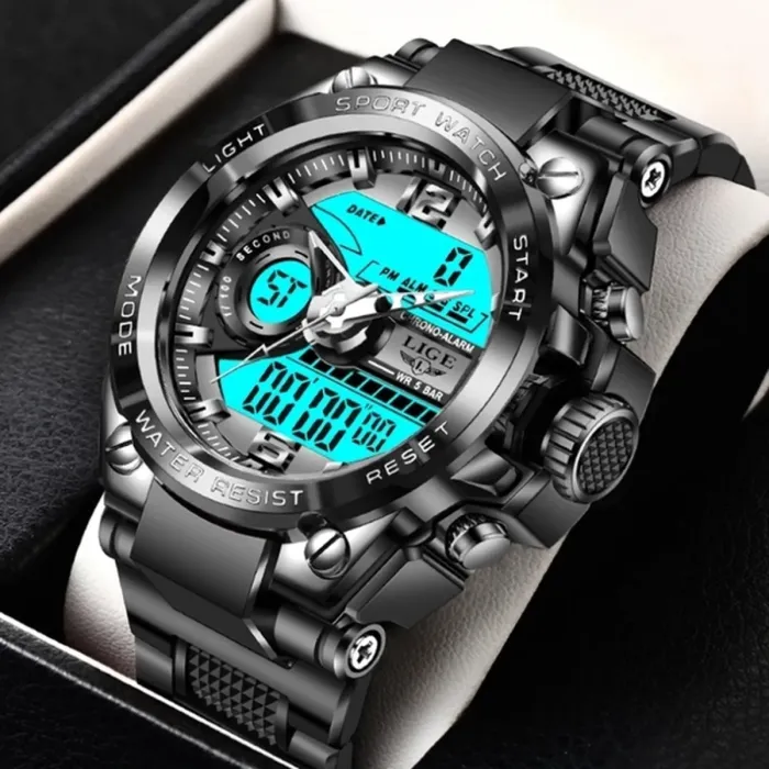 Чоловічі годинники Lige Sport - зображення 2