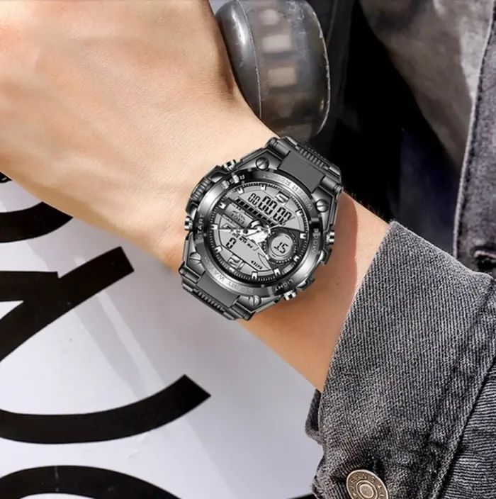 Чоловічі годинники Lige Sport - зображення 12