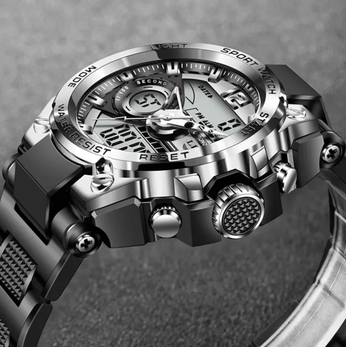 Чоловічі годинники Lige Sport - зображення 9