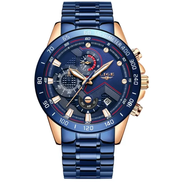 Чоловічі годинники Lige Blue Stanford - зображення 2