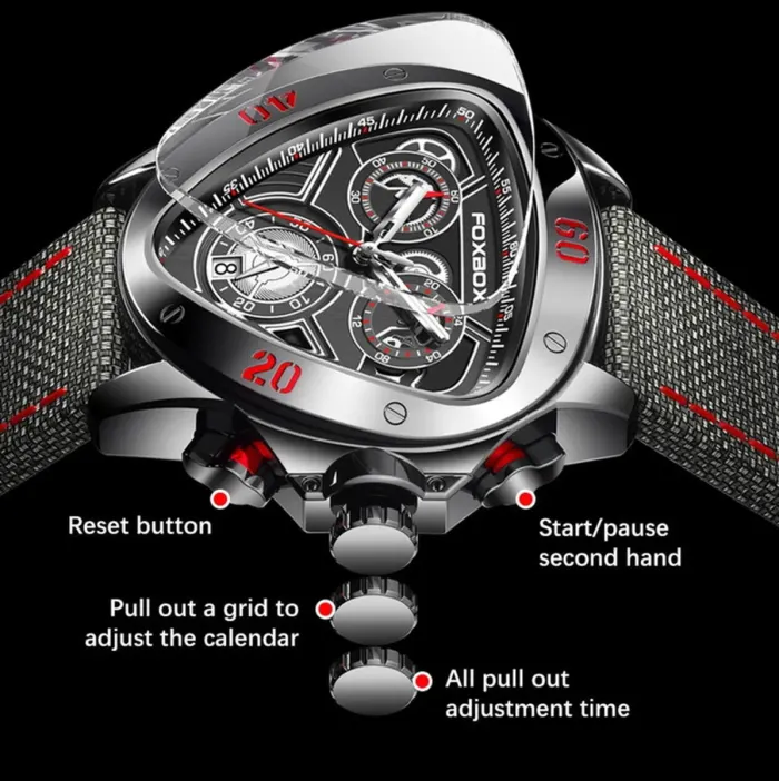 Чоловічий годинник Lige Trio - зображення 8