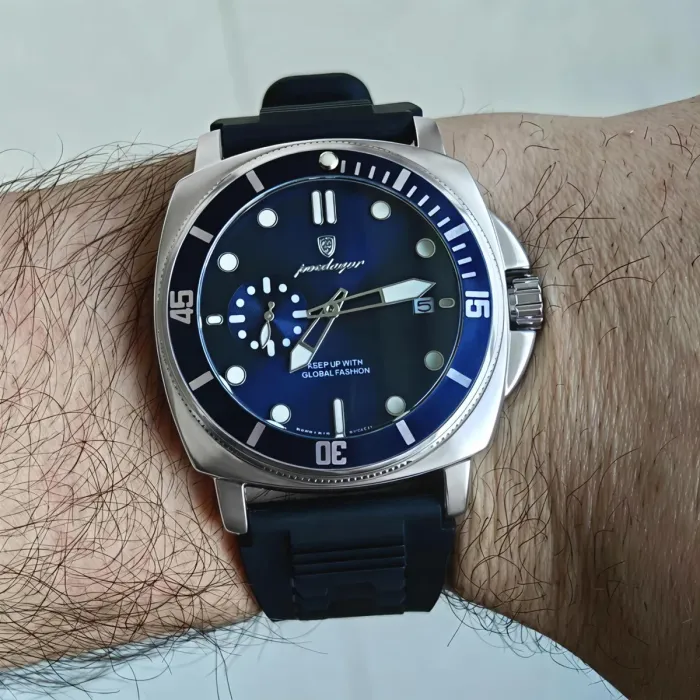 Чоловічий годинник Poedagar Lion R-Series, 2 ремінці - зображення 7