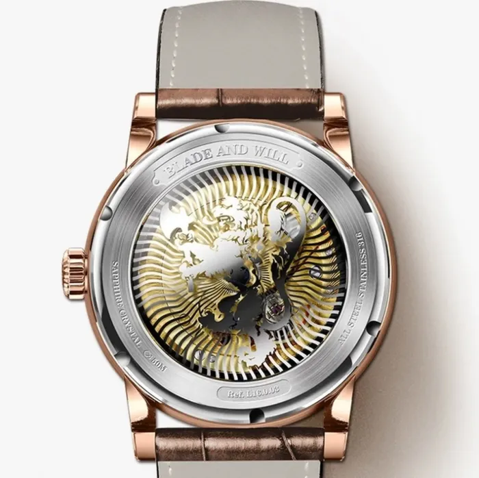 Чоловічі годинники Lobinni Business Black - зображення 7