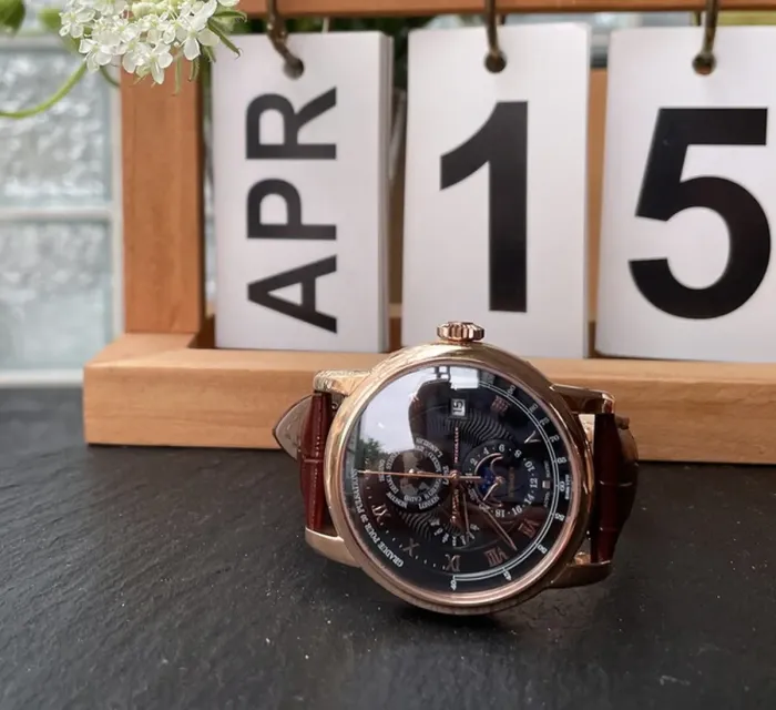 Чоловічі годинники Lobinni Business Black - зображення 4