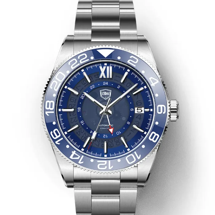 Чоловічий механічний годинник Lobinni Daytona 10 Bar - зображення 1