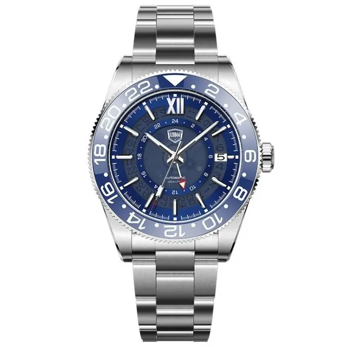 Чоловічий механічний годинник Lobinni Daytona 10 Bar - зображення 2