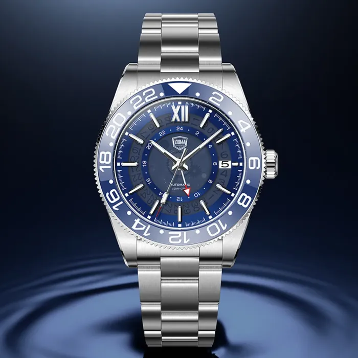 Чоловічий механічний годинник Lobinni Daytona 10 Bar - зображення 3