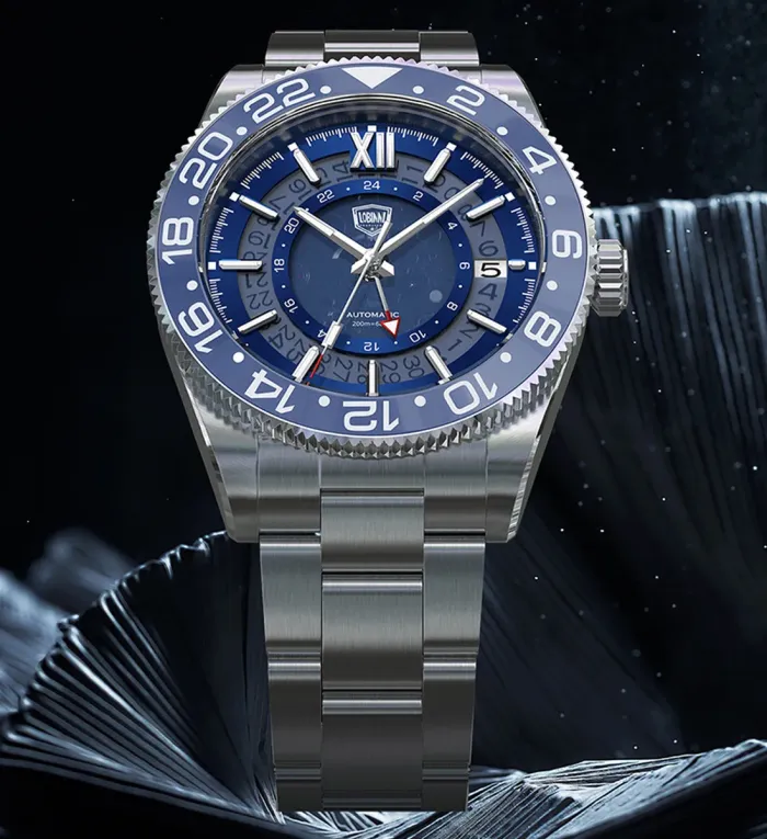 Чоловічий механічний годинник Lobinni Daytona 10 Bar - зображення 6