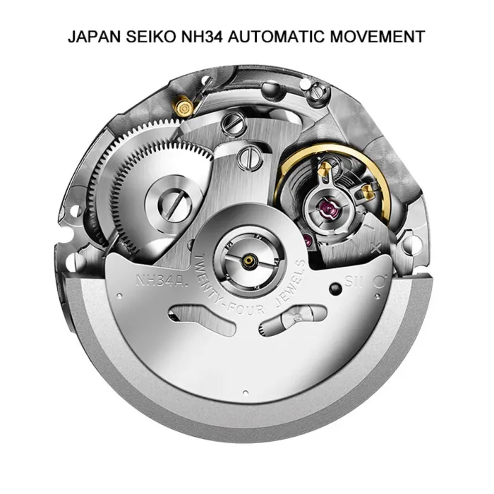 Чоловічий механічний годинник Lobinni Daytona 10 Bar - зображення 9