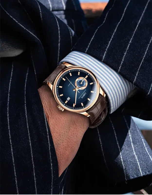 Чоловічий механічний годинник Lobinni Favorite - зображення 3