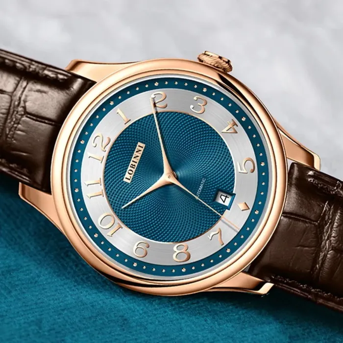 Чоловічий механічний годинник Lobinni Florence - зображення 2