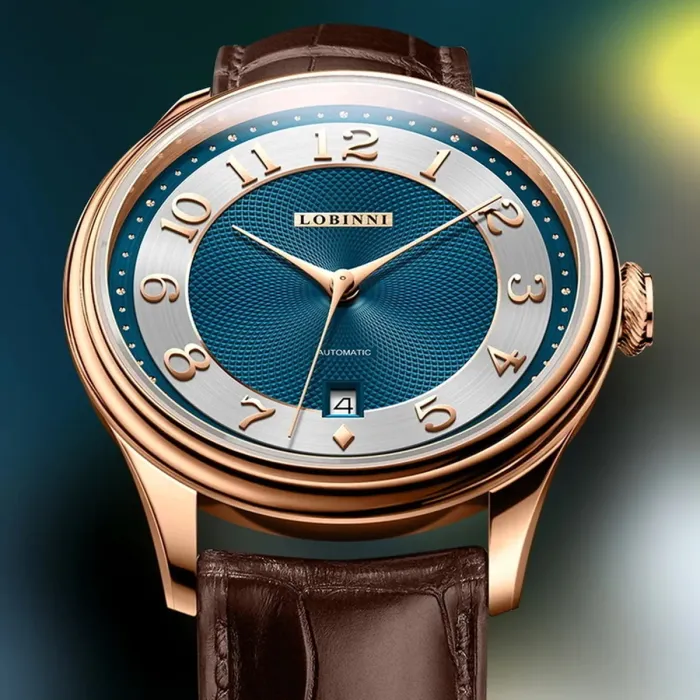 Чоловічий механічний годинник Lobinni Florence - зображення 6