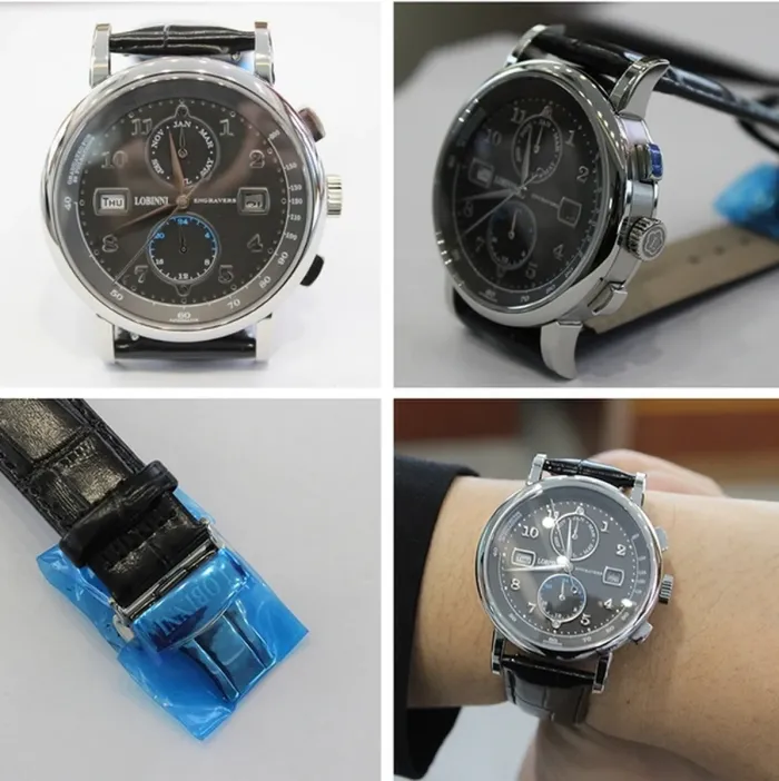 Чоловічі годинники Lobinni Kapitan - зображення 6