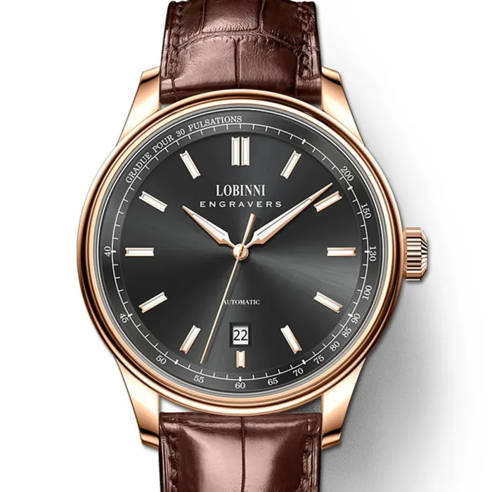 Чоловічий механічний годинник Lobinni Member - зображення 1