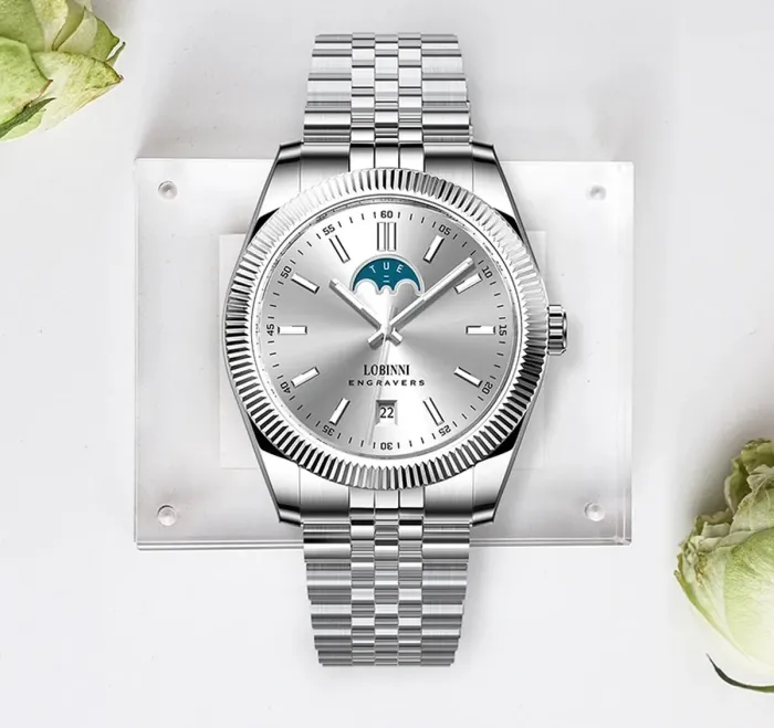 Чоловічий механічний годинник Lobinni Royal - зображення 2