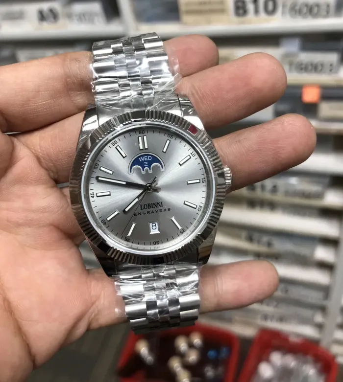 Чоловічий механічний годинник Lobinni Royal - зображення 5