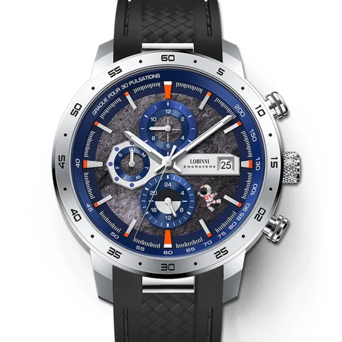 Чоловічий механічний годинник Lobinni Speed - зображення 1