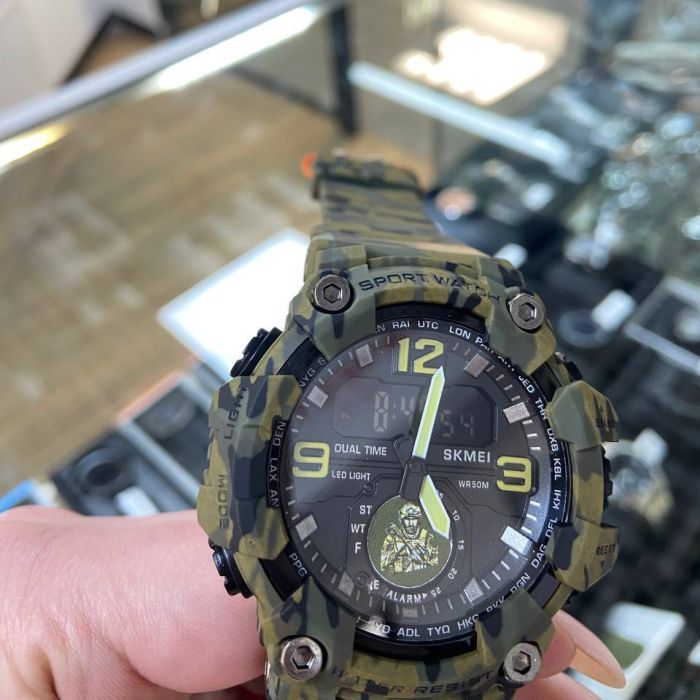 Чоловічий водостійкий спортивний тактичний годинник Besta United з Вашим ЛОГО - зображення 6