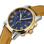 Чоловічий механічний годинник Carnival London Sahara Gold, 2 ремінці