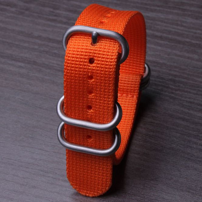 Ремінець нейлоновий Long Orange 24 мм - зображення 5