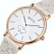 Унісекс годинники Besta Love UA Beige Flower, 2 ремінці