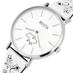 Жіночий годинник Besta Love UA White Flower