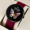 Розумний смарт годинник Smart Luna Cherry Rubber, 3 ремінці