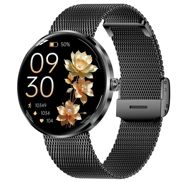 Розумний смарт годинник Smart Luna Black, 2 ремінці - зображення 1