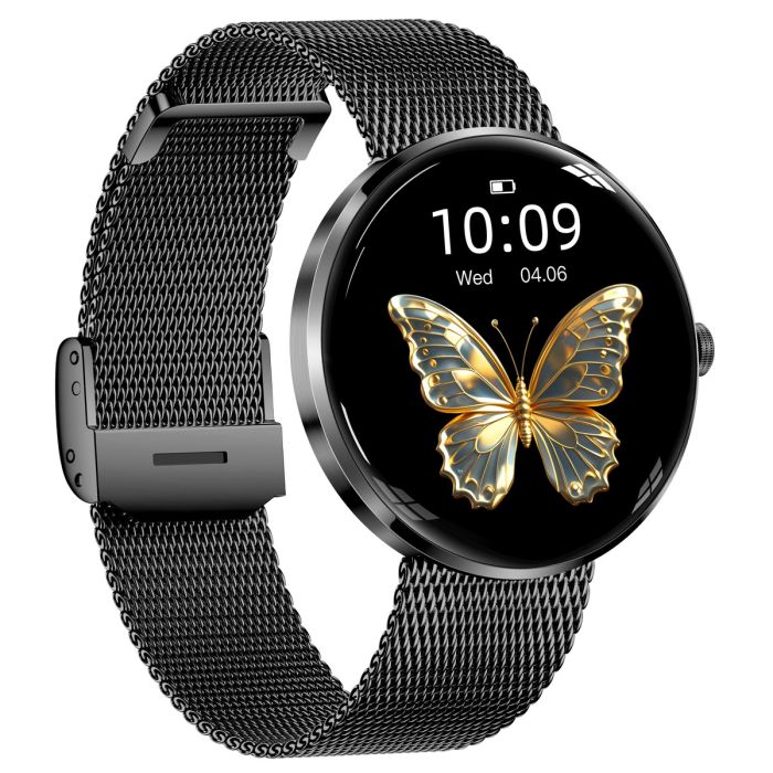 Розумний смарт годинник Smart Luna Black, 2 ремінці - изображение 2