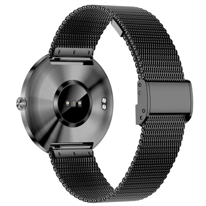 Розумний смарт годинник Smart Luna Black, 2 ремінці - зображення 4