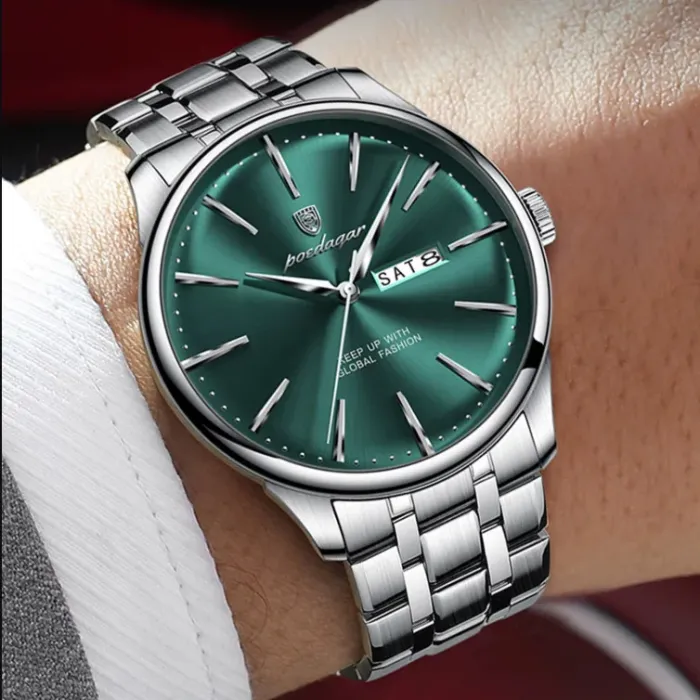 Чоловічий годинник Poedagar Malachite - зображення 3