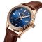 Жіночий механічний годинник Carnival Maldives Leather Brown