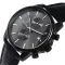 Чоловічий годинник Besta Mars Premium Leather Black, 2 ремінці