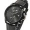 Чоловічий годинник Besta Mars Premium Leather Black, 2 ремінці