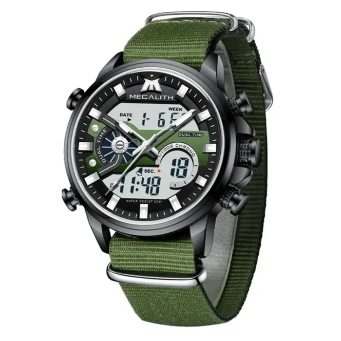 Чоловічі годинники MegaLith Aviation - зображення 2
