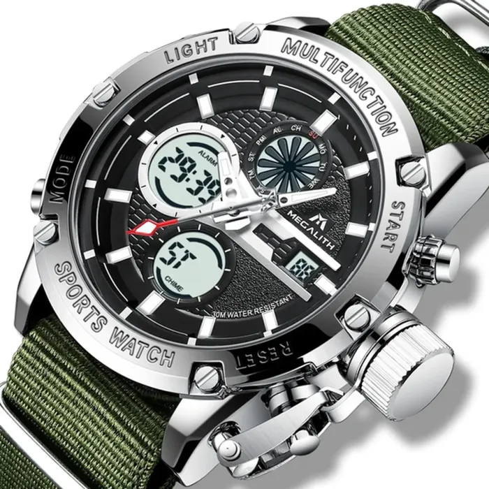 Чоловічий спортивний тактичний годинник MegaLith Bomb - зображення 1