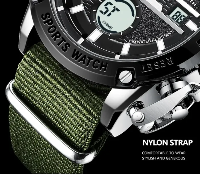 Чоловічий спортивний тактичний годинник MegaLith Bomb - зображення 8